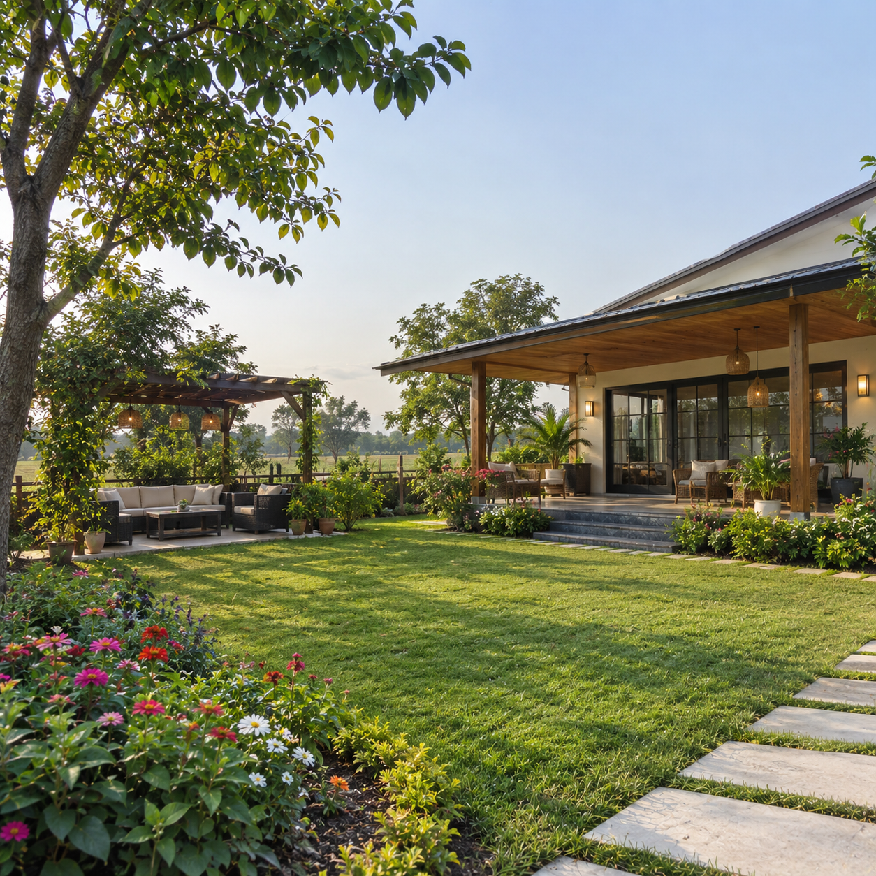 Farmhouse Garden